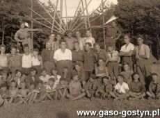 1914. I Druzyna Harcerska im. Tadeusza Kosciuszki z Gostynia na obozie w Ostrowiecznie (23 lipca-7 sierpnia 1933 r.)