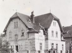 1934.Dom przy Adolf Hitler Strasse 12 w Gostyniu - okres okupacji niemieckiej, zdjecie wykonano w 29 maja 1942 roku (obecnie ul. Wroclawska)