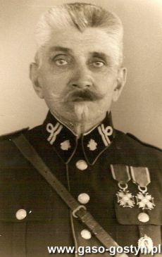 1944.Kochowicz Stanislaw - prezes gostynskiego Sokola w latach 1921-1923, prezes Powiatowej Ochotniczej Strazy Pozarnej w Gostyniu