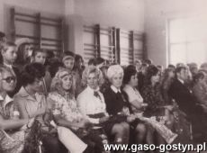 1947. Dzien Nauczyciela w Szkole Podstawowej nr 1 w Gostyniu (14 pazdziernika 1975 r.)