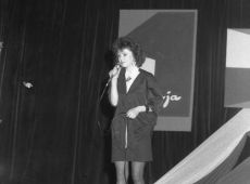1955.Akademia dla upamietnienia 43 rocznicy podpisania ukladu o przyjazni i pomocy wzajemnej pomiedzy PRL i ZSRR oraz swieta pracy-Gostyn, 1 maja 1988r.