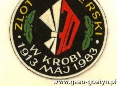 1971.Jubileuszowy Zlot Harcerski w Krobi (21-22 maja 1983 r.)