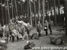 1980. Oboz III Druzyny Harcerskiej w Glogowku (lipiec 1930 r.) - zastep Lisow