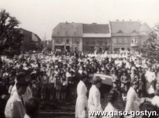 1981. Manifestacja pierwszomajowa na Rynku w Gostyniu