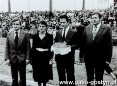 1983. Gminne dozynki na stadionie w Pepowie (15 wrzesnia 1985 r.)