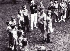 1992.Oboz harcerski Hufca Gostyn - Brenno, 1967 r.