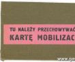 2010.Eui, w ktorym jest przechowywane zaswiadczenie mobilizacyjne porucznika artylerii rezerwy Jana Kurnatowskiego z Dusiny