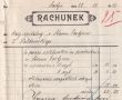 2026.Rachunek dla kasy szpitalnej w Starym Gostyniu za prace szklarskie na probostwie wystawiony 28 grudnia 1912 roku przez Jozefa Politowskiego z Gostynia