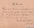 2027.Potwierdzenie odbioru przez Jana Samolewskiego 21 marek za olej do wiecznej lampki dla kosciola w Starym Gostyniu (31 grudnia 1881 r.)