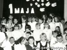 2029. Akademia pierwszomajowa w Szkole Podstawowej nr 1 w Gostyniu (1985 r.)