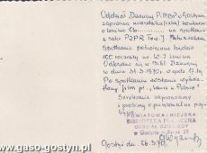 2029.Zaproszenie na spotkanie z towarzyszem sekretarzem PZPR Jozefem Matuszakiem z okazji 100 rocznicy urodzin Wlodzimierza Lenina (Biblioteka w Gostyniu, 31 marca 1970 r.)