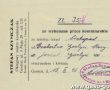 2037.Rachunek wystawiony 18 listopada 1946 roku przez okregowego mistrza kominiarskiego Stefana Szymczaka z Gostynia za wykonane prace kominiarskie dla parafii w Starym Gostyniu