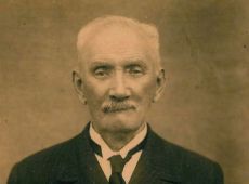 2043.Karol Kazmierski (1860-1952) - mistrz szewski z Gostynia, zamieszklaly przez dlugie lata przy ulicy Tkackiej 6