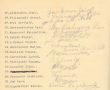 2049.Lista obecnosci czlonkow Strazy Ochotniczej Ogniowej w Gostyniu na zebraniu w dniu 29 stycznia 1911 roku w sali Hotelu Francuskiego Kaliksta Jankiewicza przy Viehmarkt (obecnie Plac Karola Marcinkowskiego)
