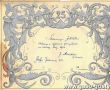 2062.Telegram z okazji 25. rocznicy slubu (Gostyn, 1931 r.)
