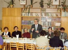 2065.Spotkanie oplatkowe grona pedagogicznego Liceum Ogolnoksztalcacego w Gostyniu