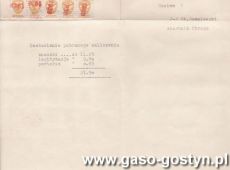 2066.Pismo do Gniazda Towarzystwa Gimnastycznego Sokol w Gostyniu (20 marca 1939 r.)