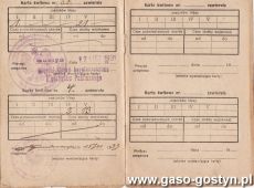 2074.Ksiazeczka kwitowa (ubezpieczenie od inwalidztwa i na starosc) Antoniego Smektaly z Czajkowa