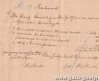 2090.Rachunek wystawiony przez Jozefe Rzadkowska za reparacje aparatow koscielnych (komeszki, woreczki do kielichow, stuly i manipularze) - Stary Gostyn, 6 pazdziernika 1891 r.