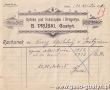 2110.Rachunek wystawiony w 1913 roku w Aptece pod Eskulapem Bronislawa Pruskiego w Gostyniu