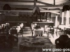 2137.Sala w Hotelu Polonia Wladyslawa Jezierskiego, w 1928 roku cena za dobe w pokoju od osoby wynosila 3,25 zl + 30 % podatku