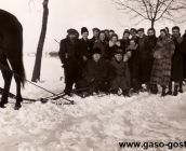 216. 12 stycznia 1941r.- kulig w Gostyniu