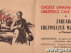 216.Kwit na oplacona skladke za ubezpieczenie od ognia-Gostyn 1938r.