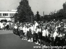 2162. Inauguracja roku szkolnego w Szkole Podstawowej nr 3 w Gostyniu (1987 r.)