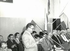 2163. Miejsko-gminna inauguracja roku szkolnego polaczona z oddaniem nowych budynkow Zespolu Szkol Zawodowych w Gostyniu (1 wrzesnia 1985 r.)