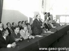 2165. Miejsko-gminna inauguracja roku szkolnego polaczona z oddaniem nowych budynkow Zespolu Szkol Zawodowych w Gostyniu (1 wrzesnia 1985 r.)