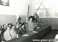 2166. Miejsko-gminna inauguracja roku szkolnego polaczona z oddaniem nowych budynkow Zespolu Szkol Zawodowych w Gostyniu (1 wrzesnia 1985 r.)