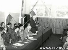 2168. Miejsko-gminna inauguracja roku szkolnego polaczona z oddaniem nowych budynkow Zespolu Szkol Zawodowych w Gostyniu (1 wrzesnia 1985 r.)