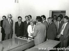 2170. Miejsko-gminna inauguracja roku szkolnego polaczona z oddaniem nowych budynkow Zespolu Szkol Zawodowych w Gostyniu (1 wrzesnia 1985 r.)