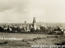 2178. Panorama Gostynia w okresie okupacji niemieckiej