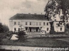 2188.Palac w Goli (widok od strony parku) - posiadlosc Potworowskich do 1939 r.