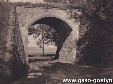 2193.Wiadukt kolejowy (polaczenie kolejowe Gostyn-Koscian) pomiedzy Gostyniem a Starym Gostyniem (okres miedzywojenny)