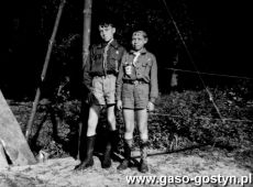 2206. Harcerze z Krobi na obozie w Mielnie (2 polowa lat 60. XX wieku)