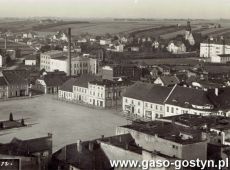 2227.Rynek w Gostyniu (pocztowka z okresu okupacji niemieckiej)