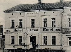 2231.Rynek w Gostyniu - Hotel S.Nowak, a od ok. 1919 roku Hotel Victoria Michala Kaczmarka, w okresie PRL-u Restarracja Stylowa