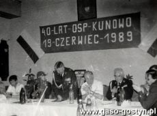 2280. Uroczystosc 40-lecia OSP w Kunowie (19 czerwca 1989 r.)