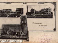2281.Gostyn - pocztowka z okresu miedzywojennego