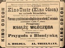 230.Kino Odeon w Gostyniu - 1924r.