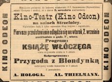 230.Kino Odeon w Gostyniu - 1924r.