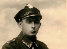 2306.Boleslaw Mrozek z Gostynia w czasie pelnienia sluzby wojskowej w 55 Poznanskim pulku piechoty w Lesznie w latach 1924-1925