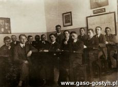 2315. Na lekcji historii w Gimnazjum w Gostyniu (1929 r.)