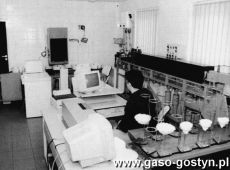 2326.Cukrownia w Gostyniu - laboratorium oceny surowca (1996 r.)