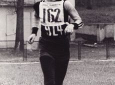 234. II Maly Maraton im. Edmunda Bojanowskiego (1985 r.) - meta na gostynskim stadionie