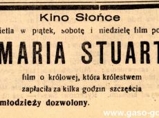 235.Kino Slonce w Gostyniu -1938r.