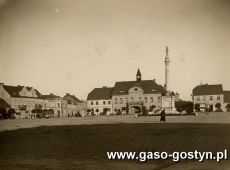 250.Rynek w Gostyniu , lata 30-te XX wieku.