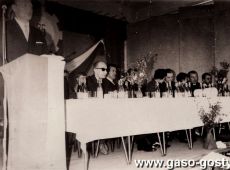 2548. 29 kwietnia 1972 roku w swietlicy zakladowej obchodzono jubileusz 75-lecia Cukrowni w Gostyniu